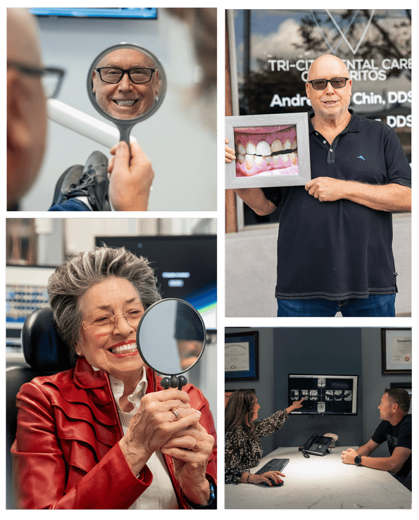 before and after results for patients collage