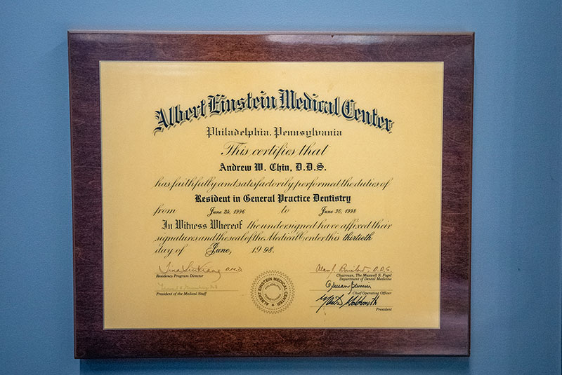 einstein certificate