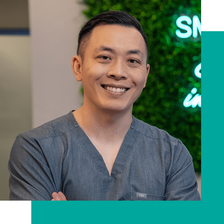 dr wong smiling