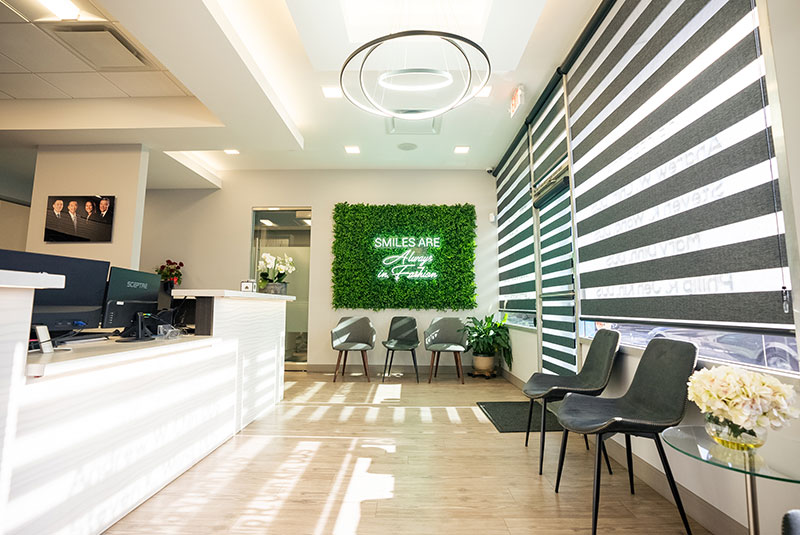 lobby with sunlight
